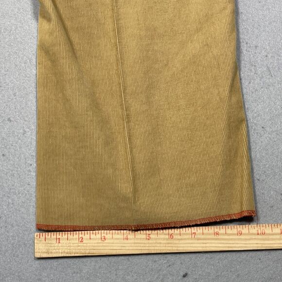 Ecko Unltd Pants Mens 36 Beige Flat Front Lightweight Straight Leg Corduroy NWOT - Picture 4 of 11